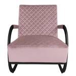 Fauteuil Liez Velours - Velours Ravi: Mauve