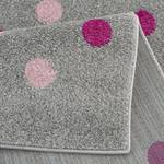 Tapis enfant Confetti Fibres synthétiques - Gris / Rose vieilli - 160 x 230 cm