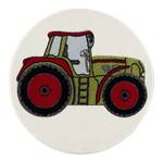 Kindervloerkleed Tractor rond kunstvezels - meerdere kleuren