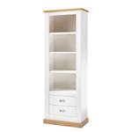 Open kast Ollezy witte pijnboomhouten look/Wotan eikenhouten look