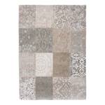 Kurzflorteppich Multi Ghent Beige Baumwolle / Wolle - 140 x 200 cm