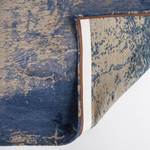 Tapis Cracks Coton / polyester - Bleu / Beige - 170 x 240 cm