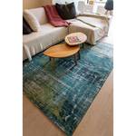 Laagpolig vloerkleed Streaks Glen Cove katoen/polyester - 170 x 240 cm