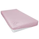 Jersey-Spannbetttuch Lom Baumwolle - Mauve - 150 x 200 cm