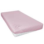 Drap-housse en jersey Lom Étoffe de coton - Mauve - 190 x 200 cm