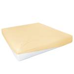 Boxspring-Elastan-Spannbettttuch Baumwolle / Elastan - Champagner - 190 x 200 cm