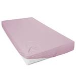 Mako-Feinjersey-Spannbetttuch Rioux Baumwollstoff - Mauve - 120 x 200 cm