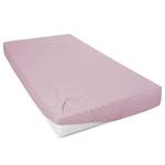 Mako-Feinjersey-Spannbetttuch Rioux 100% gekämmte Baumwolle - Mauve - 100 x 200 cm