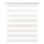 Store enrouleur Zebra Polyester - Blanc laine - 40 x 150 cm