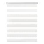 Store enrouleur Zebra Polyester - Blanc laine - 90 x 150 cm