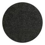 Tapis Miami Style Fibres synthétiques - Anthracite - Diamètre : 80 cm