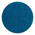 Tapis Miami Style Fibres synthétiques - Bleu - Diamètre : 80 cm