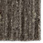 Wollen vloerkleed Martina wol/viscose - Donkerblauw/bruin grijs - 170 x 240 cm