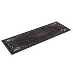 Tapis de couloir Miabella Ornament Fibres synthétiques - Noir