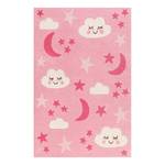 Kinderteppich LaLeLu Polyester - Rosa - 130 x 190 cm