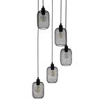 Hanglamp Wrington IV staal - 5 lichtbronnen