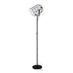 Lampadaire Bittams Tissu mélangé / Acier - 1 ampoule