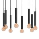 Hanglamp Cortenova IV staal - 8 lichtbronnen