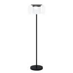 Staande LED-lamp Briaglia-C transparant glas/staal - 1 lichtbron