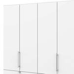 Armoire à portes pliantes Loft II Imitation chêne truffier / Blanc alpin - 200 x 216 cm