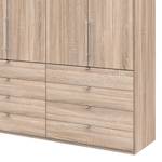 Falttürenschrank Loft II Eiche Sägerau Dekor - 200 x 236 cm