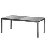Table de jardin Semi IV Aluminium / Verre de sécurité - Gris