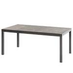 Tavolo da giardino Semi VI Alluminio / Vetro temprato - Grigio