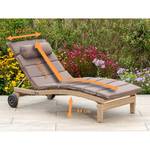 Chaise longue Andalusia Osier / Polyester - Beige