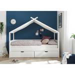 Bedlade Karlson Wit - Massief hout - 99 x 26 x 91 cm