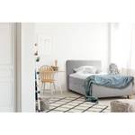 Lit boxspring Cottage Grove Gris lumineux - 140 x 200cm