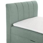 Letto boxspring Noble County Mint - 100 x 200cm