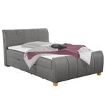 Letto boxspring Noble County Grigio scuro - 180 x 200cm