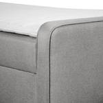 Letto boxspring Susville Color grigio chiaro - 100 x 200cm