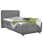 Boxspringbett Susville Dunkelgrau - 120 x 200cm