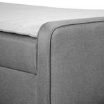 Letto boxspring Susville Grigio scuro - 120 x 200cm