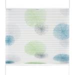 Plissé Rawlins polyester - Blauw/groen - 80 x 130 cm