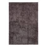 Hochflorteppich Gourville Polyester - Dunkelgrau - 80 x 150 cm