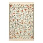 Tapis Oriental Flowers Viscose / Coton - Crème - 195 x 300 cm