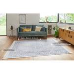 Vloerkleed Oriental Vintage Medaillon viscose/katoen - Pastelblauw - 195 x 300 cm