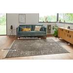 Tapis vintage Oriental Medaillon Viscose / Coton - Noir - 195 x 300 cm