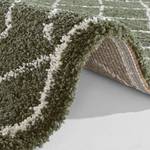 Hochflorteppich Loft Kunstfaser - Olivgrün - 80 x 150 cm