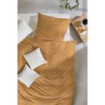 Parure de lit Cerdon Coton - Jaune - 135 x 200 cm + oreiller 80 x 80 cm