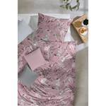 Bettwäsche Houlle Baumwolle - Pink - 155 x 220 cm + Kissen 80 x 80 cm