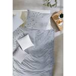 Parure de lit Livry Coton - Gris clair - 155 x 220 cm + oreiller 80 x 80 cm