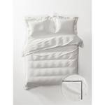 Parure de lit Feline Percale - Blanc - 200 x 200 cm + 2 oreillers 80 x 80 cm