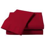 Drap de lit en percale Percale - Rouge - 260 x 260 cm