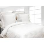 Parure de lit Feline Percale - Blanc - 155 x 220 cm + 2 oreillers 80 x 80 cm