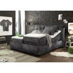 Lit boxspring Damville Gris foncé