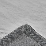 Kunstfell Teppich Novara Polyester - Grau