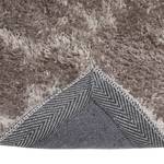 Hoogpolig vloerkleed Posada polyester - Grijs - 120 x 180 cm